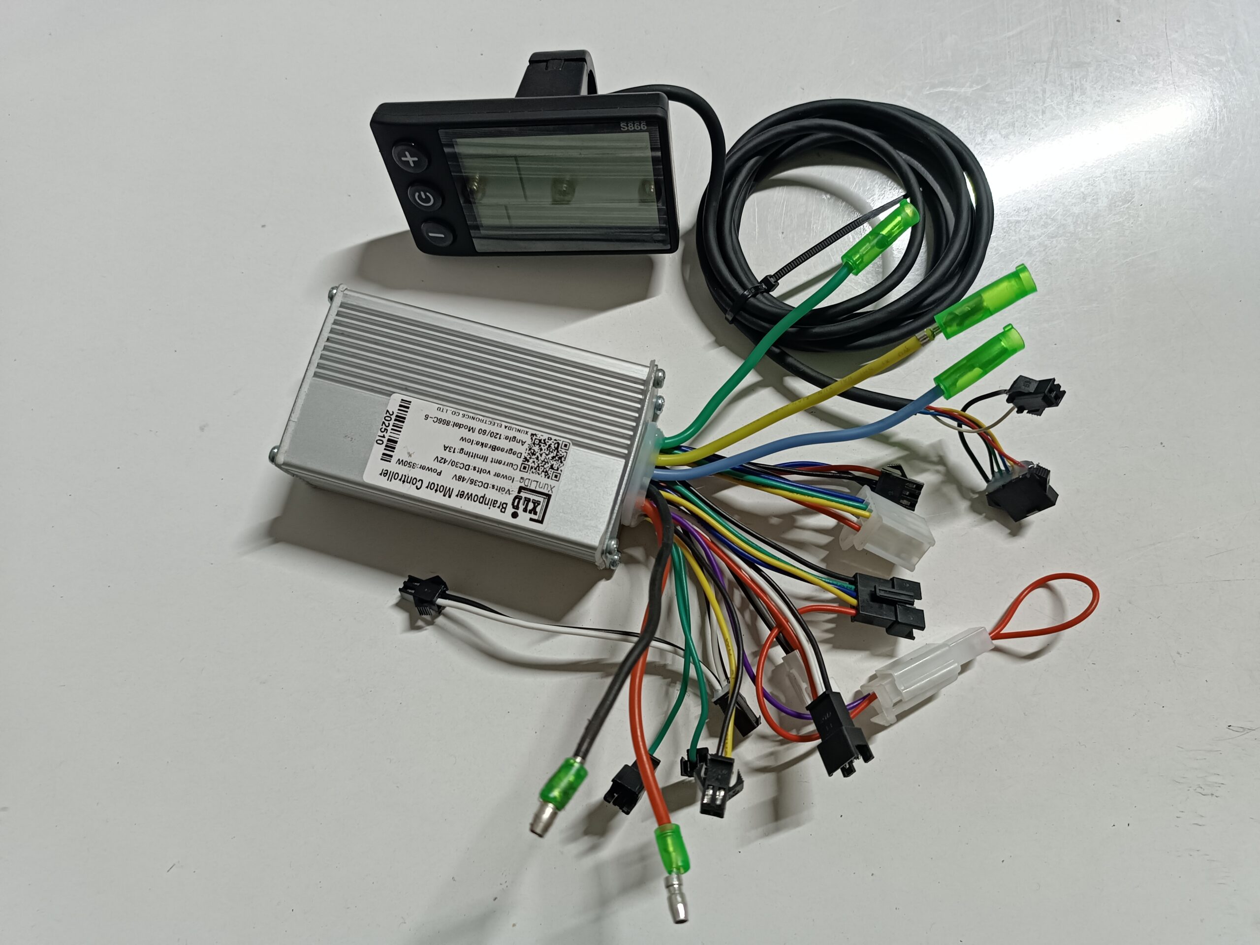 Evrensel (Üniversal) Elektrikli Bisiklet Beyni – 24V / 36V / 48V Controller | Pedal Destekli – Gazlı – 350W Uyumlu - Görsel 4